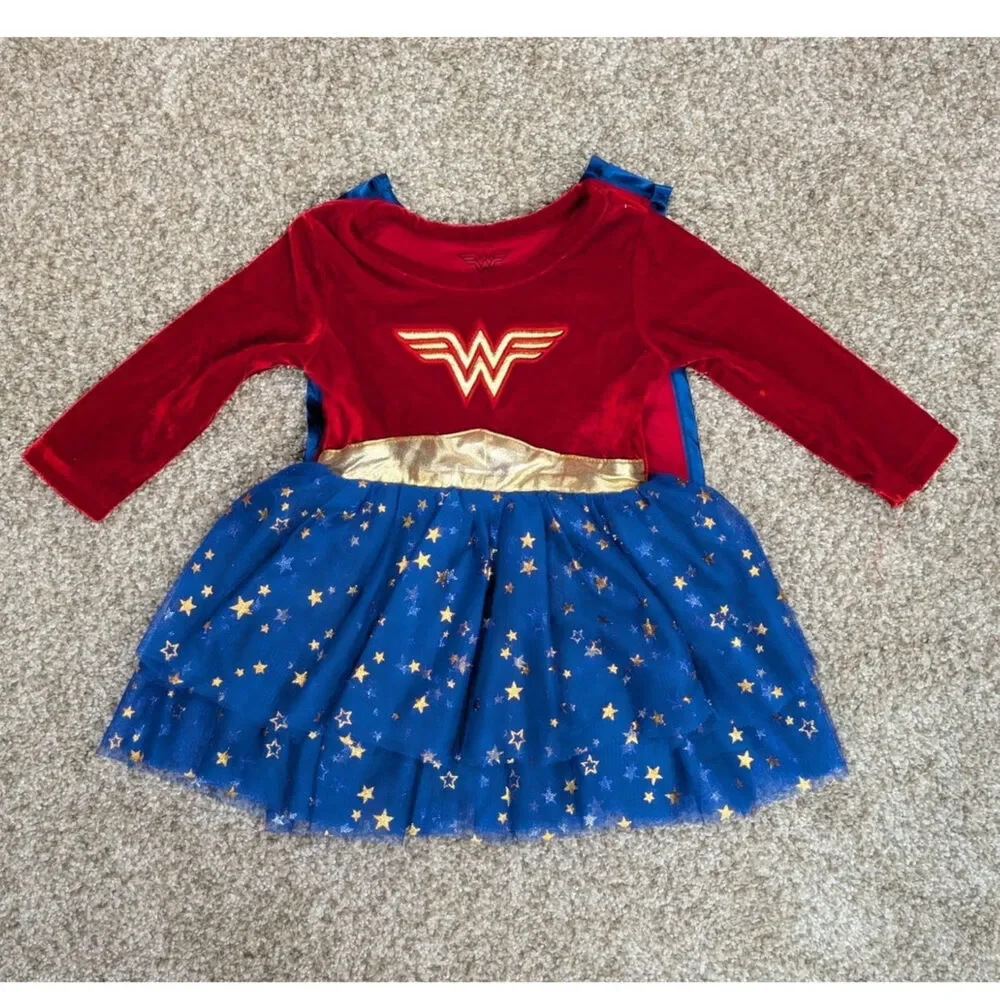 DC Comics Wonder Woman baby costume dress size 6 months